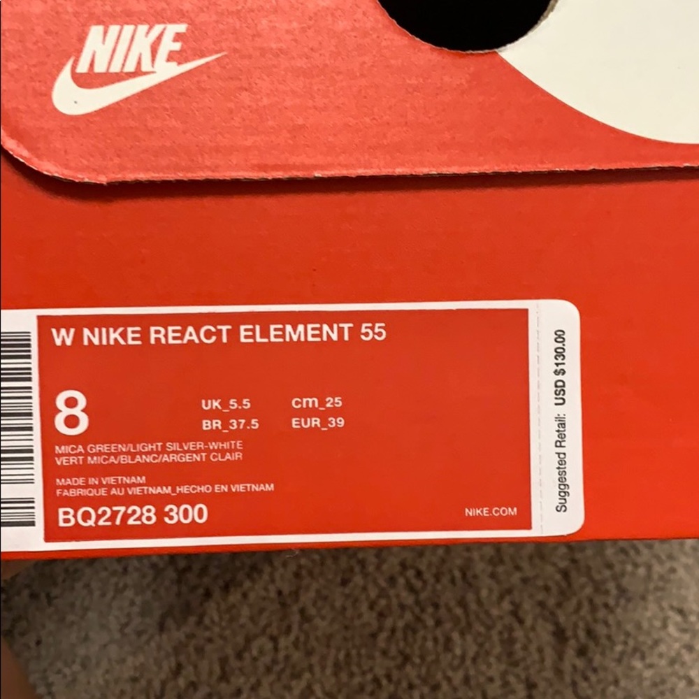 W Nike React Element 55 Sz 8 - image 7